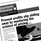 Prevent profits slip sliding away by mastering the art and science of pricing.